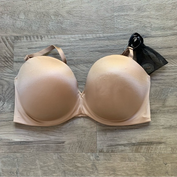 Soma Other - Soma Enhancing Shape Strapless Push Up Bra Nude Beige